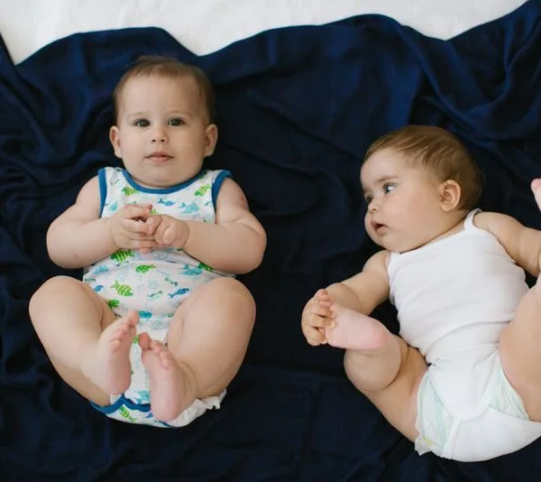 Neko Bambus decke/tuch- Navy